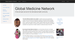 Desktop Screenshot of globalmedicine.org