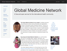 Tablet Screenshot of globalmedicine.org